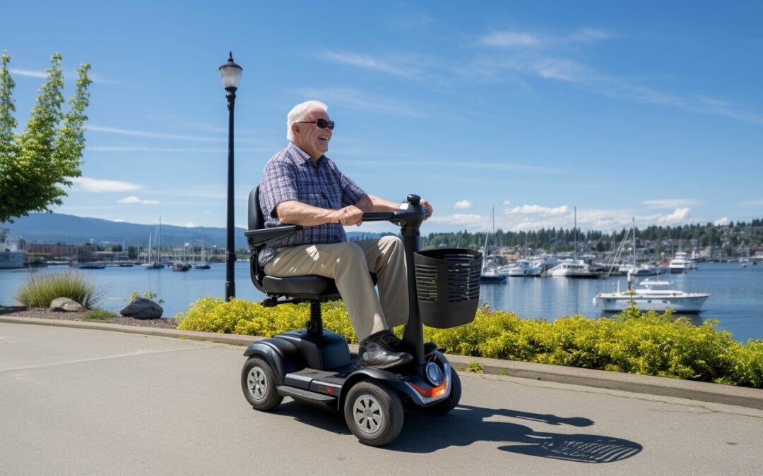 electric wheelchair scooter